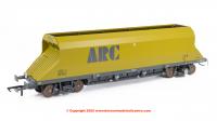 4F-081-001 Dapol P & D JHA End Hopper Wagon number 17912 - ARC Olive & Grey